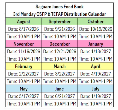 saguaro calendar